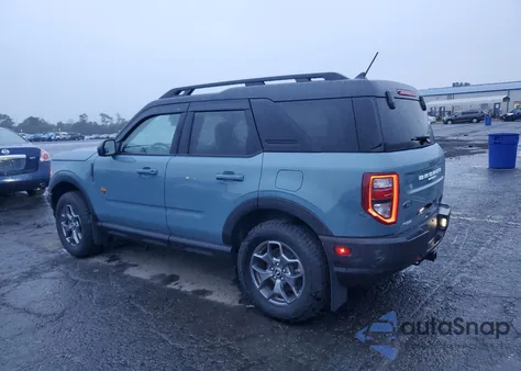 2023 Ford Bronco Sport Badlands z USA, uszkodzony, nr VIN 3FMCR9D93PRD95572